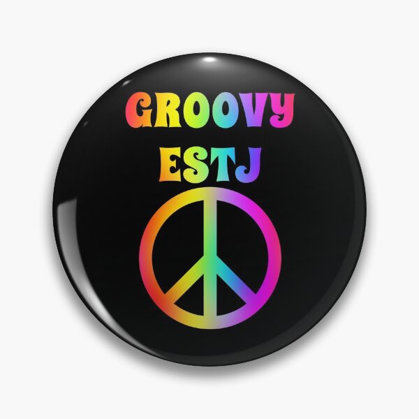 Item preview, Groovy ESTJ Peace Halloween Party Retro Vintage designed and sold by ojdart.