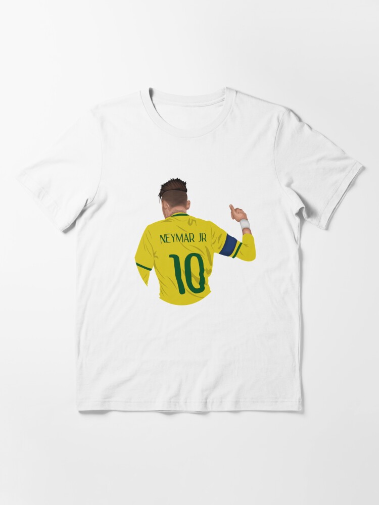 Neymar Jr Brazil Home Jersey 2023 Active T-Shirt for Sale by Alimator