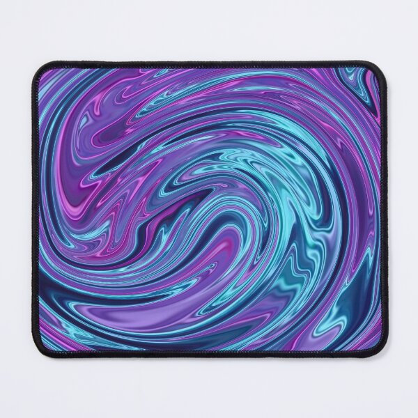 Item preview, Holographic Purple and Blue Marble Chrome Design designed and sold by PrettyPage.