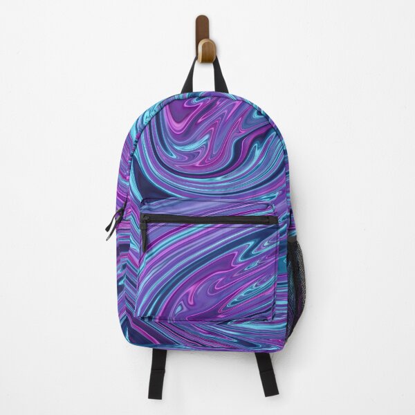 Item preview, Holographic Purple and Blue Marble Chrome Design designed and sold by PrettyPage.
