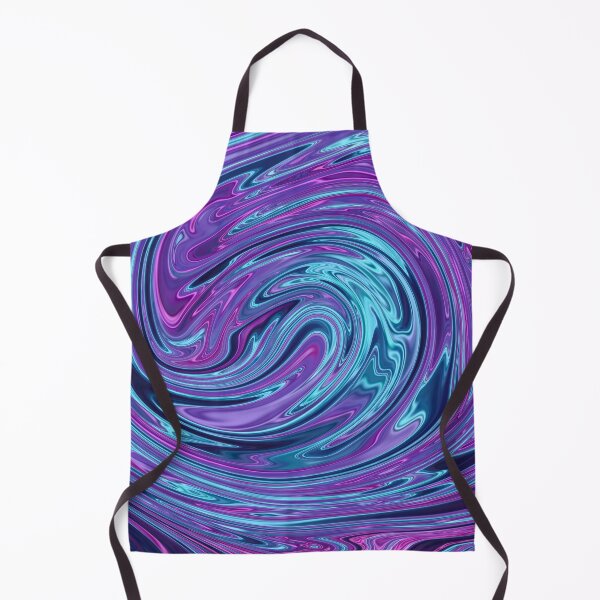 Item preview, Holographic Purple and Blue Marble Chrome Design designed and sold by PrettyPage.