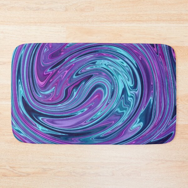 Item preview, Holographic Purple and Blue Marble Chrome Design designed and sold by PrettyPage.