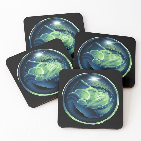 Item preview, Mystic Ramen Bowl (Bicolor Blue and Green) designed and sold by GlaDyxies.