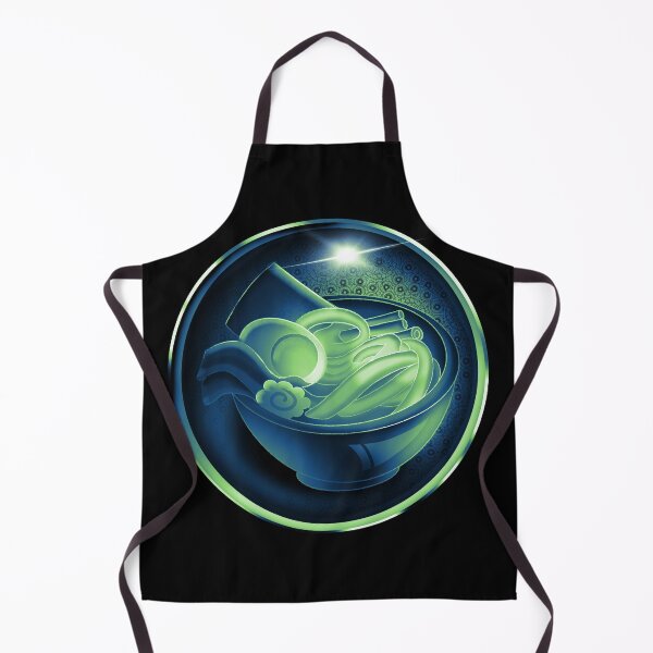 Item preview, Mystic Ramen Bowl (Bicolor Blue and Green) designed and sold by GlaDyxies.