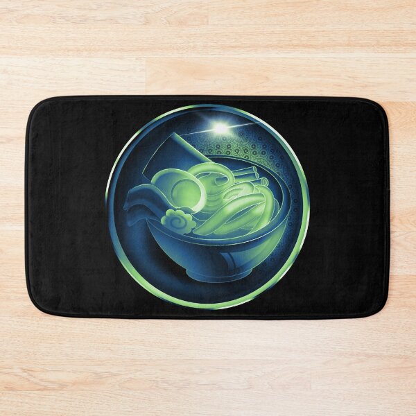 Item preview, Cuenco Mystic Ramen (Bicolor Azul y Verde) designed and sold by GlaDyxies.