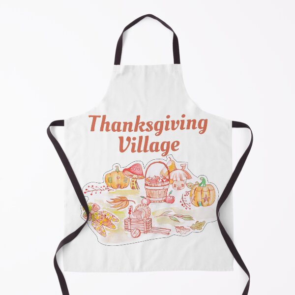 Item preview, Thanksgiving Village Colorful designed and sold by OneAction.