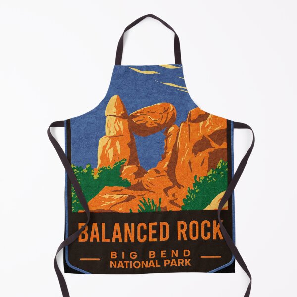 Item preview, Balanced Rock Big Bend National Park designed and sold by JordanHolmes.