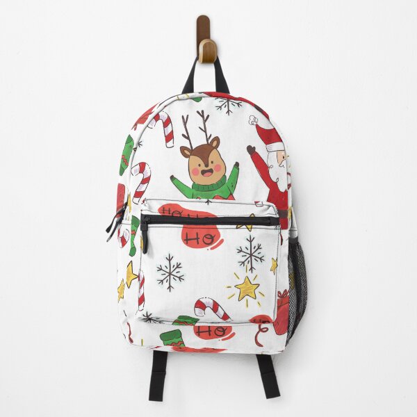 Item preview, colorful christmas santa claus pattern designed and sold by cruzzcreation.