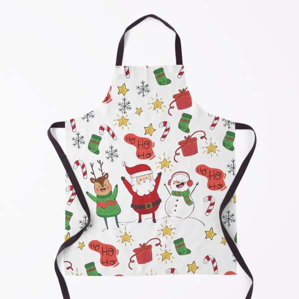 Item preview, colorful christmas santa claus pattern designed and sold by cruzzcreation.