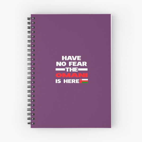 Item preview, No Fear Omani Is Here Oman Pride designed and sold by AlwaysAwesome.