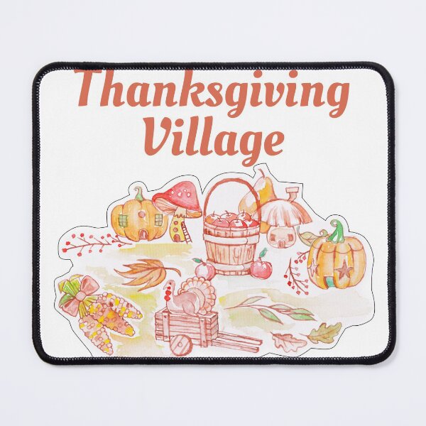 Item preview, Thanksgiving Village Colorful designed and sold by OneAction.