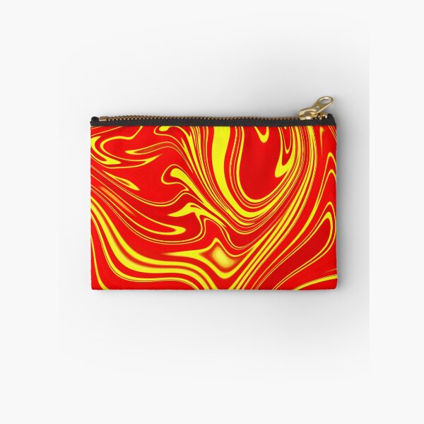 Item preview, Holographic Orange, Yellow and Red Fire Marble Chrome Design designed and sold by PrettyPage.