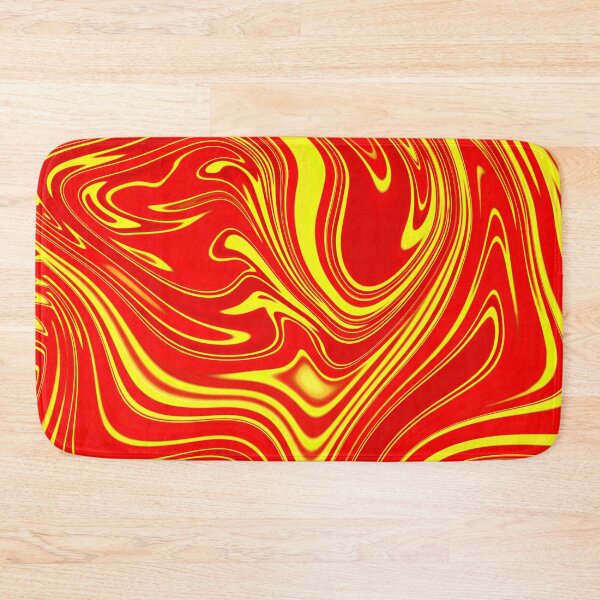 Item preview, Holographic Orange, Yellow and Red Fire Marble Chrome Design designed and sold by PrettyPage.