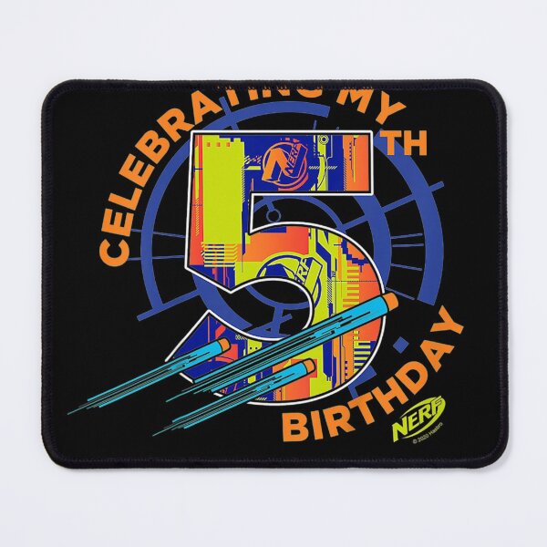 Item preview, Kids Nerf Celebrating My 5th Birthday designed and sold by TrumpshiAnei.