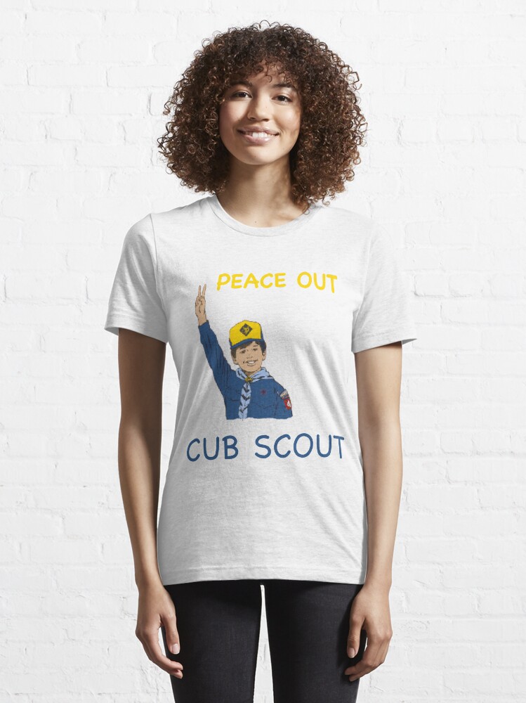 peace-out-cub-scout-young-boy-scout-giving-peace-sign-t-shirt-t-shirt