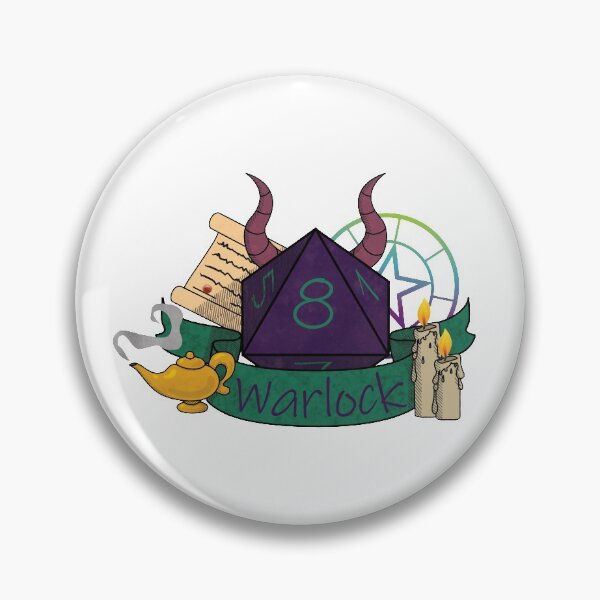 Item preview, Dnd class - Warlock designed and sold by The crow's nest.