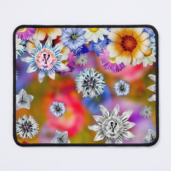 Item preview, Colorful & Feminine Summer Floral Snowflakes designed and sold by Versatill.