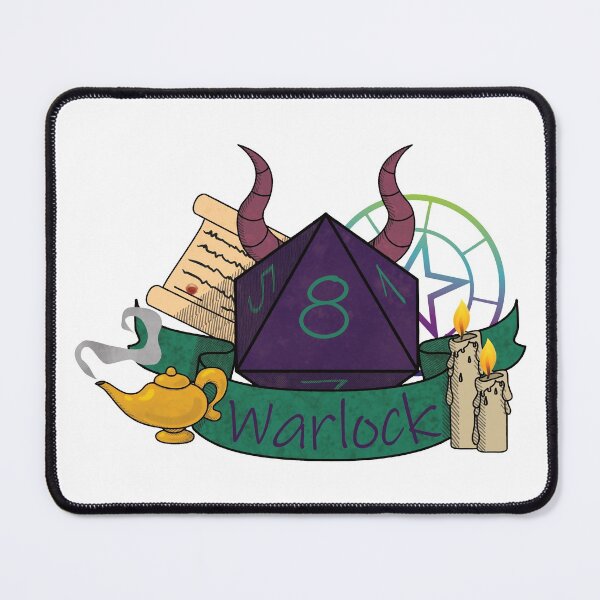 Item preview, Dnd class - Warlock designed and sold by The crow's nest.