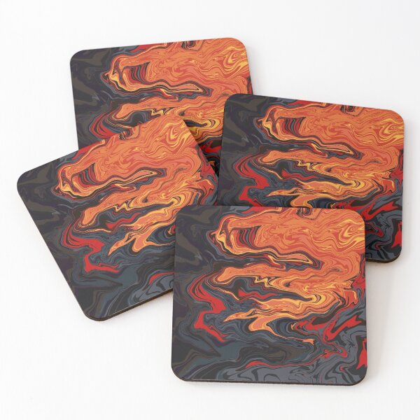 Item preview, Marble firedrive | liquid pour | marble art designed and sold by Amanda Ozga.