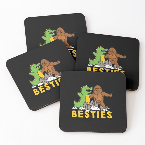 Item preview, Besties Godzilla and King Kong  designed and sold by JacarriUmlauf.