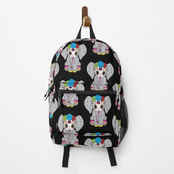 Item preview, Sugar Skull Elephant Day of The Dead Animal Lover Gift  designed and sold by Ifeanyichukw.