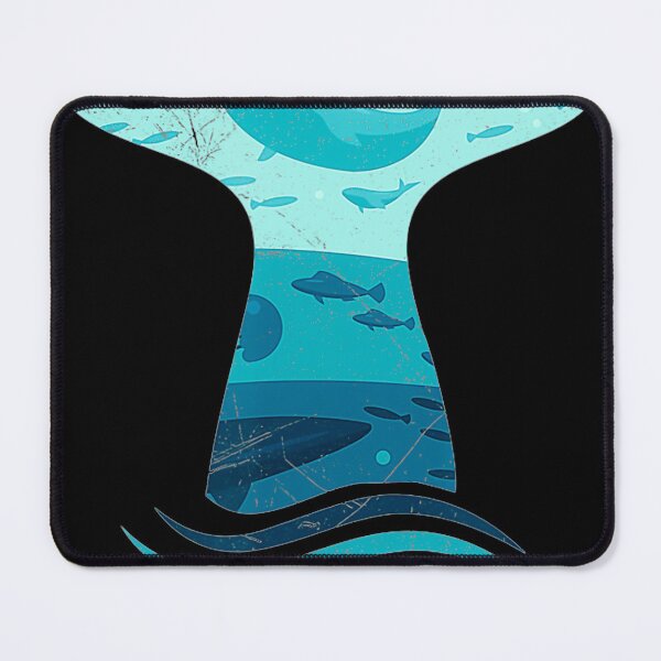 Item preview, Whale Tail in Waves Orca Ocean designed and sold by fencinghill.