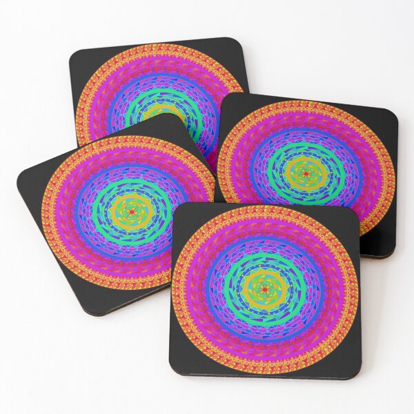 Item preview, Vivid Abstract Pattern Piece- No. 2 by Nathaniel Mee designed and sold by nathanielmeeart.