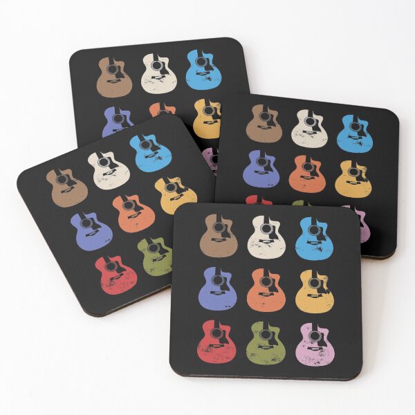 Item preview, Acoustic Guitar Bodies Colorful Theme designed and sold by nightsworthy.
