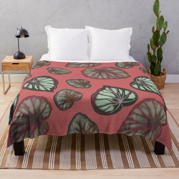 Item preview, Begonia leaves pattern. Foliage background. designed and sold by Lunar-et-moi.