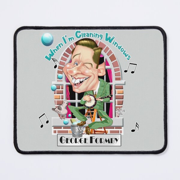 Item preview, George Formby designed and sold by SARAH BAILEY CARTOONS.