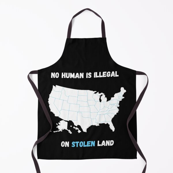 Item preview, No Human is illegal on Stolen Land| Stolen Lands| Occupied Lands| illegal settlement (First Edition): designed and sold by TheShahinDesign.