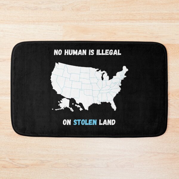 Item preview, No Human is illegal on Stolen Land| Stolen Lands| Occupied Lands| illegal settlement (First Edition): designed and sold by TheShahinDesign.