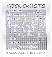 Geologists Know All The Clues Geologists Know All The Clues