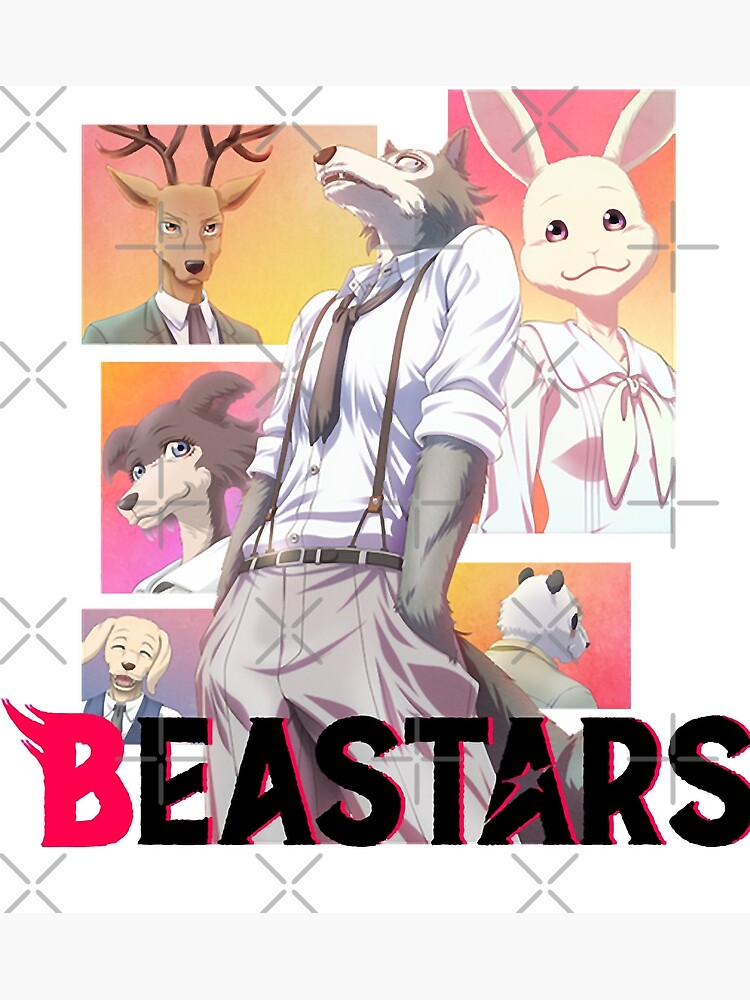 "main characters beastars anime" Poster by BrooksMcCoy Redbubble