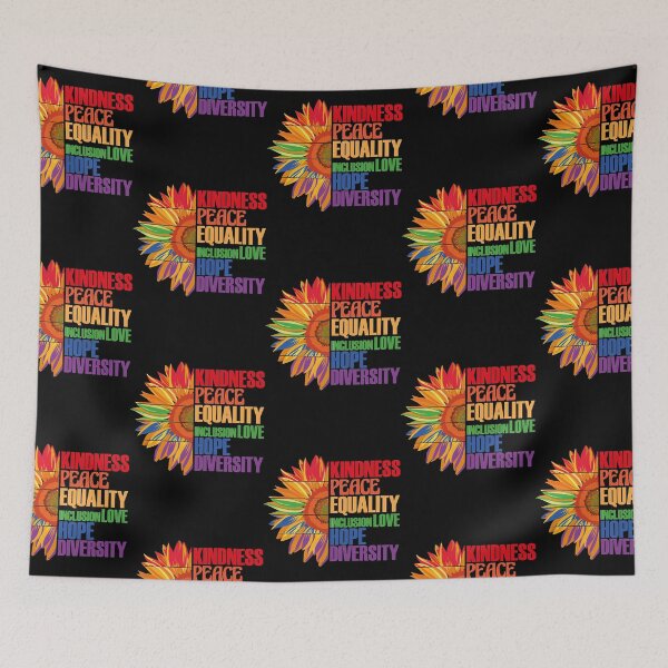 Item preview, Kidness Peace Equality inclusion Love Hope Diversity  designed and sold by engLauridsen00.