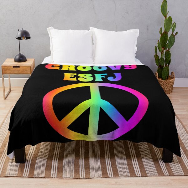 Item preview, Groovy ESFJ Peace Halloween Party Retro Vintage designed and sold by ojdart.