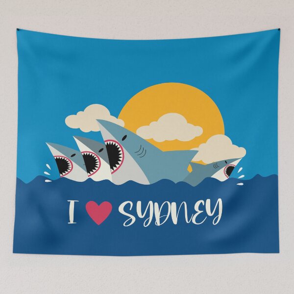 Item preview, I Love Sydney | Shark Opera House designed and sold by DAFIN.