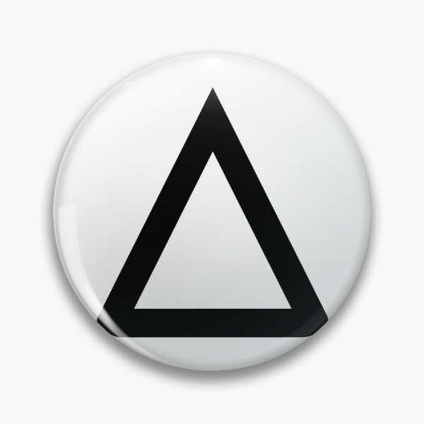 Item preview, Triangle Invitation black Geometric Shapes Game Play designed and sold by Hyper-Field.