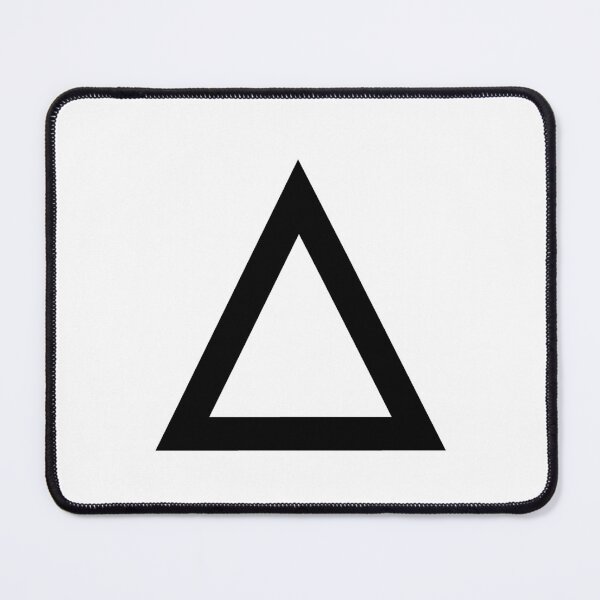 Item preview, Triangle Invitation black Geometric Shapes Game Play designed and sold by Hyper-Field.