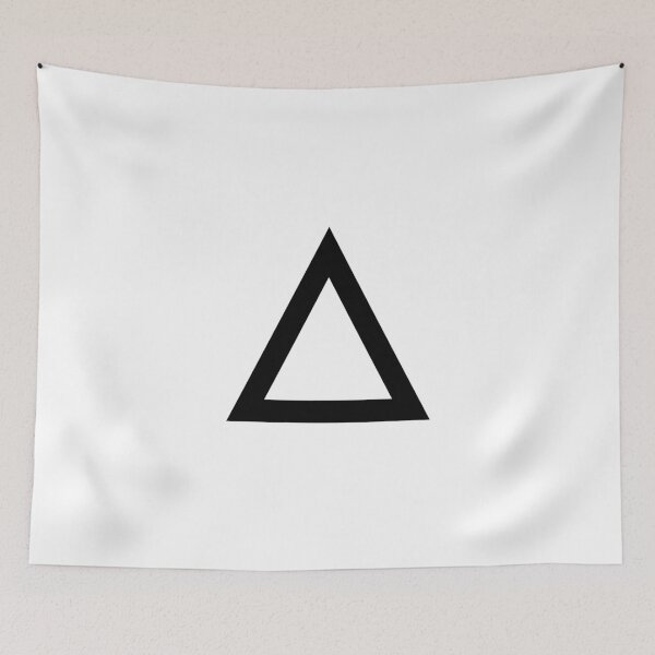 Item preview, Triangle Invitation black Geometric Shapes Game Play designed and sold by Hyper-Field.