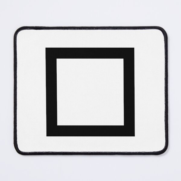 Item preview, Square Invitation black Geometric Shapes Game Play designed and sold by Hyper-Field.