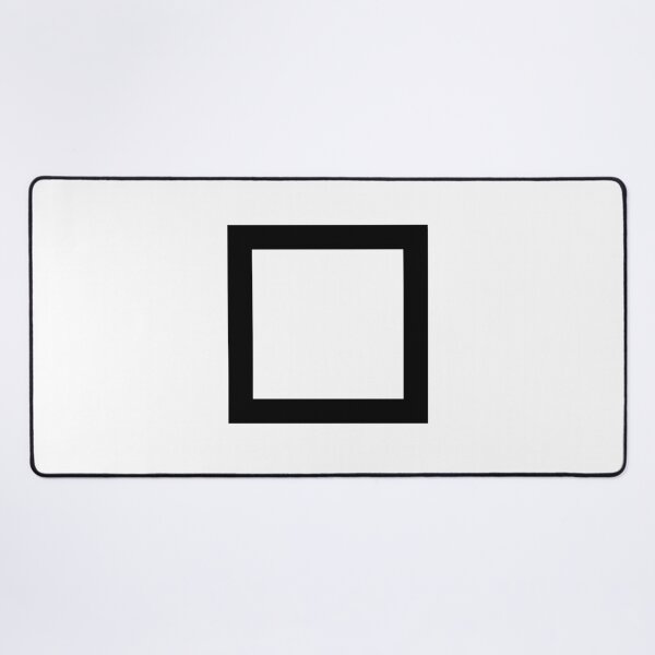 Item preview, Square Invitation black Geometric Shapes Game Play designed and sold by Hyper-Field.