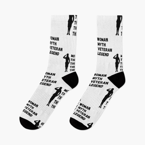 Item preview, Mom the woman the myth the veteran the legend (Black) - Grandparents Day and Veterans Day designed and sold by CaitU.