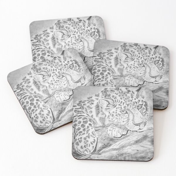 Item preview, Jaguar black and white designed and sold by AceNeela.