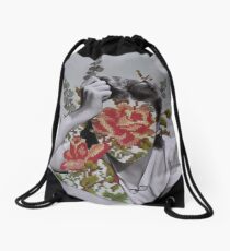 Needlepoint Drawstring Bag