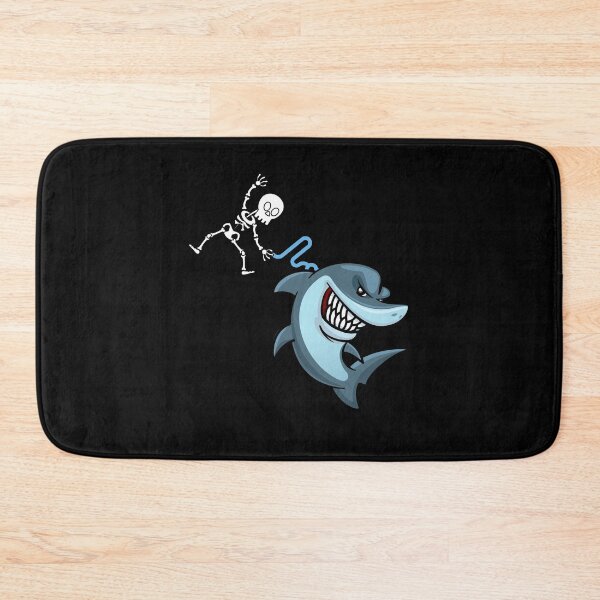 Item preview, Skeleton Riding Like Flying Crafty Shark Funny Halloween Gift Idea designed and sold by DKA-2ndBoy.
