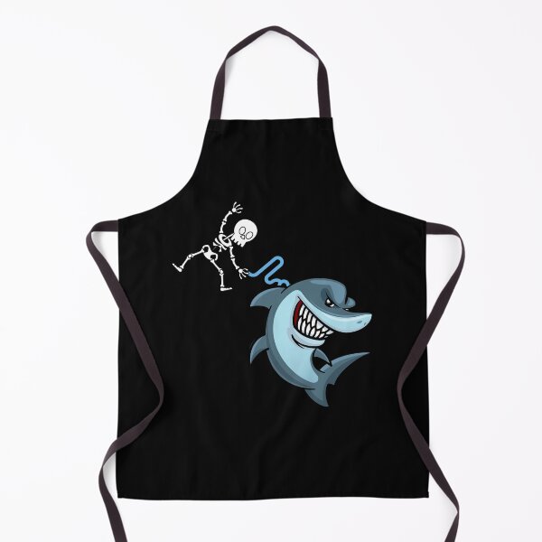 Item preview, Skeleton Riding Like Flying Crafty Shark Funny Halloween Gift Idea designed and sold by DKA-2ndBoy.