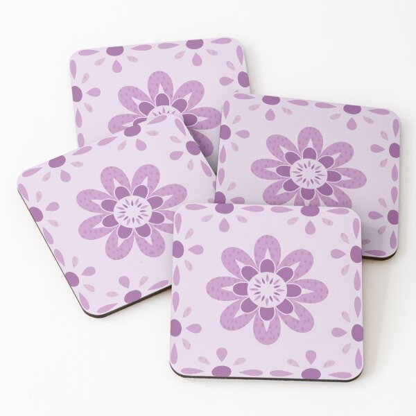Item preview, Daisy Boho Check - Lovely Lilac designed and sold by PaisleyMcNoodle.