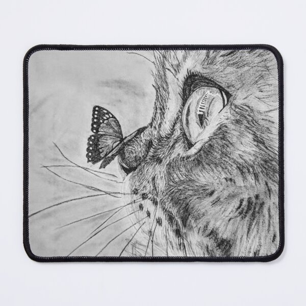 Item preview, Cat with butterfly designed and sold by AceNeela.