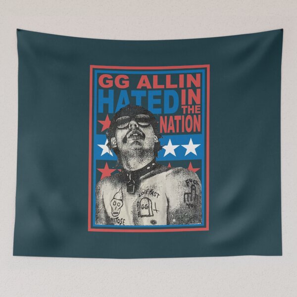 Item preview, GG ALLIN Hated in the Nation designed and sold by JurrienTimber.